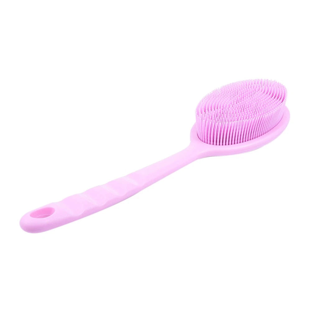 Long Handle Bath Brush Hair Bathing Brush Back Cleaning Scrubbers Shower Brushes