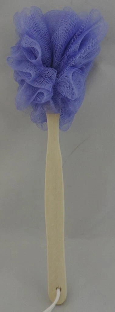 Loofah Bath Brush Shower Sponge Long Wood Handle Back Scrubber Body Exfoliating