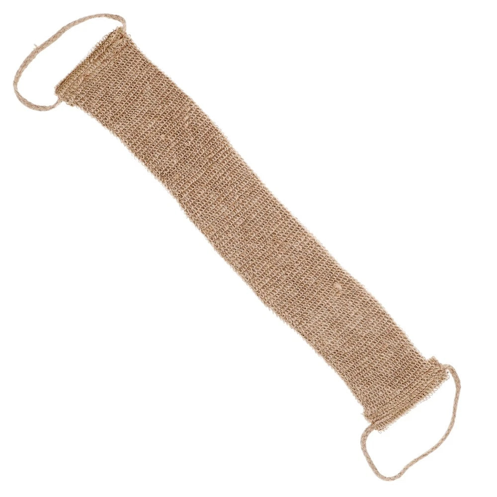 Jute Back Washer Bath Towel Shower Body Scrubber Scratcher for Men Brush Women