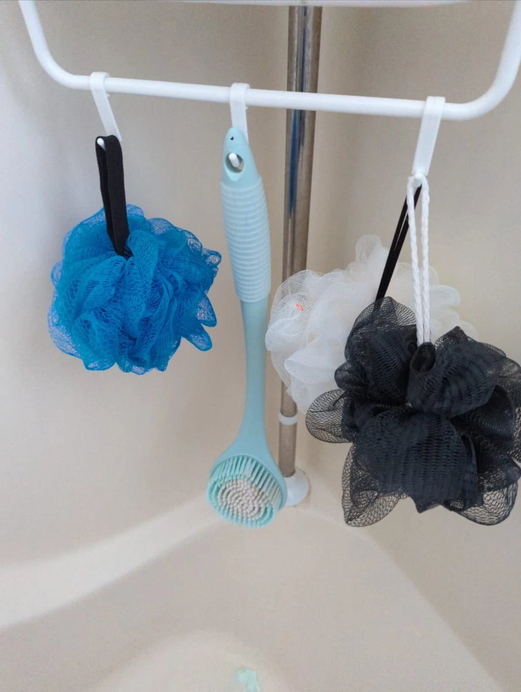 Long Handle Bath Body Brush - Soft Shower Brush for Men & Women,Back Bath Brush