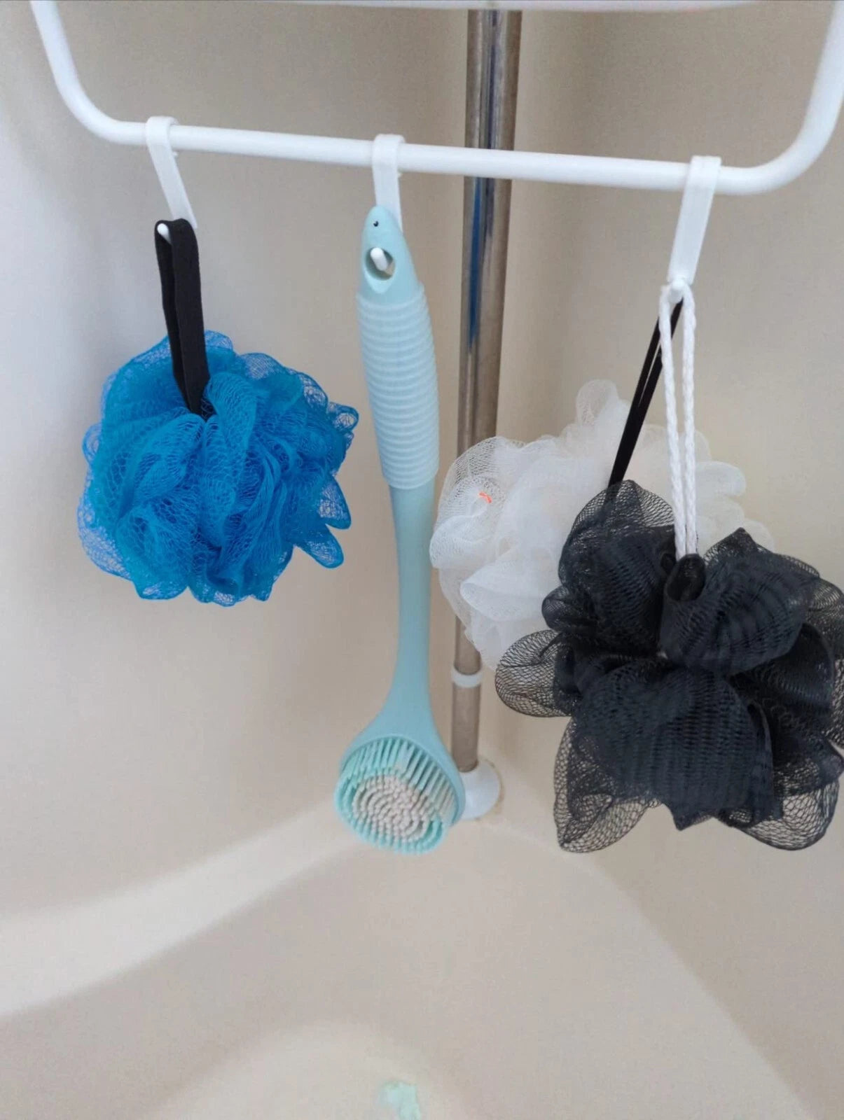 Long Handle Bath Body Brush - Soft Shower Brush for Men & Women,Back Bath Brush