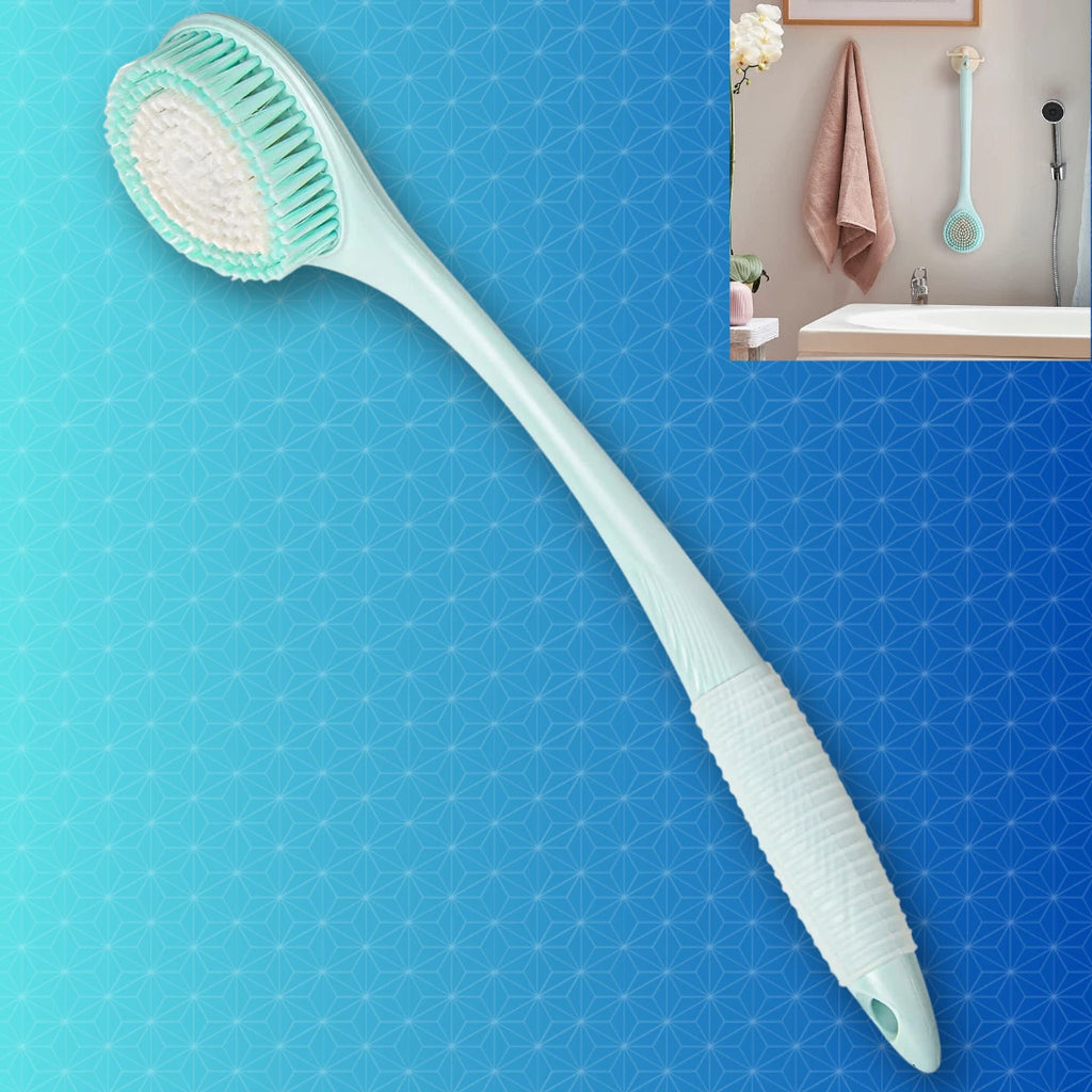 Long Handle Bath Body Brush - Soft Shower Brush for Men & Women,Back Bath Brush