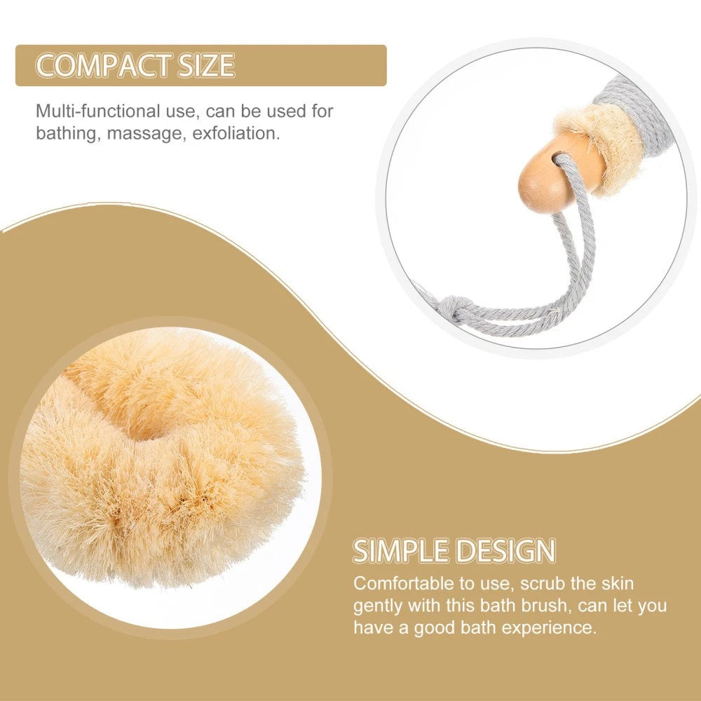 Back Brush Shower Bath Brush Back Scrubber Exfoliation Shower Brush Scrubber