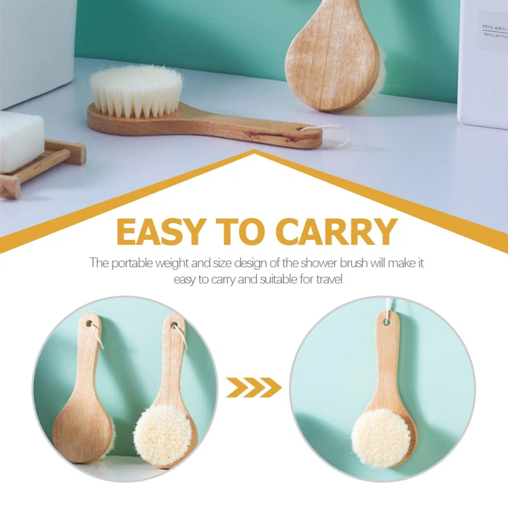 Dry Skin Body Brush Body Scrubber Brush Body Bath Brush Body Brushing Tool
