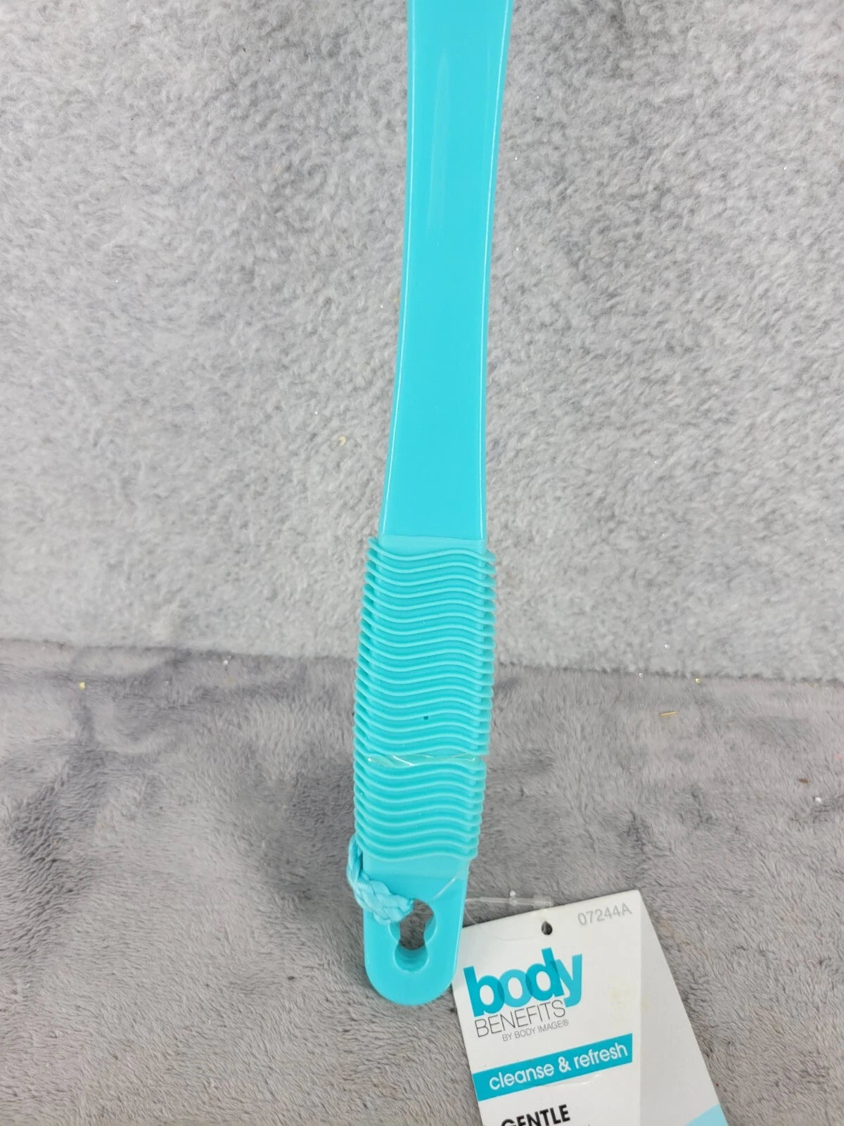 Body Benefits By Body Image Gentle Bristle Bath Brush Exfoliating Curved Handle