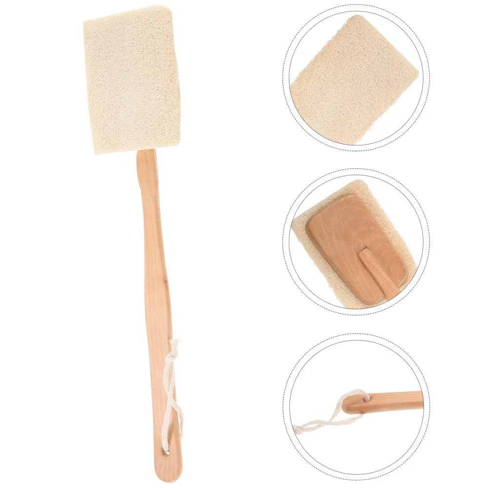 Back Massage Brush Scrubbing with Long Handle Scrubber Shower Bath