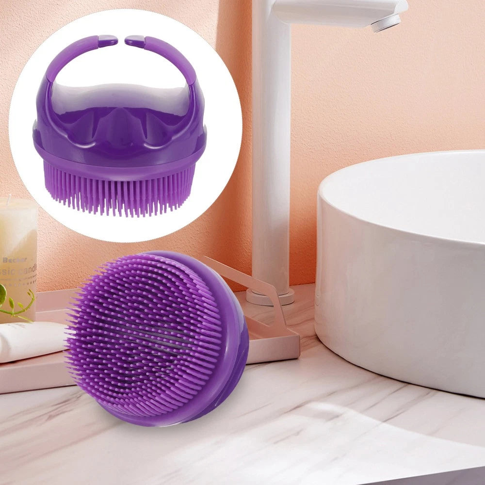 Bath Brush Body Exfoliator Back Shower Scrubber Man Silicone Bathing for
