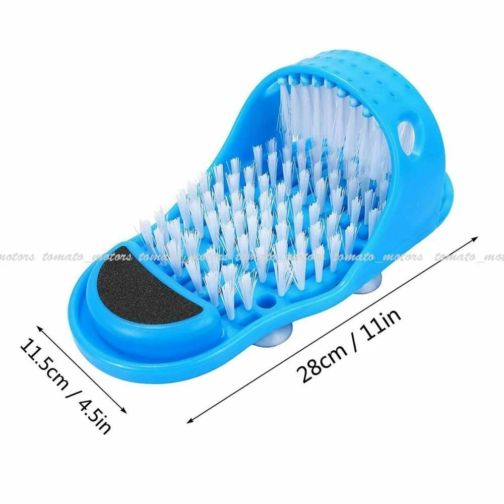 Foot Cleaner Scrubber Massager Shower Feet Washer Bath Exfoliating Brush Nonslip