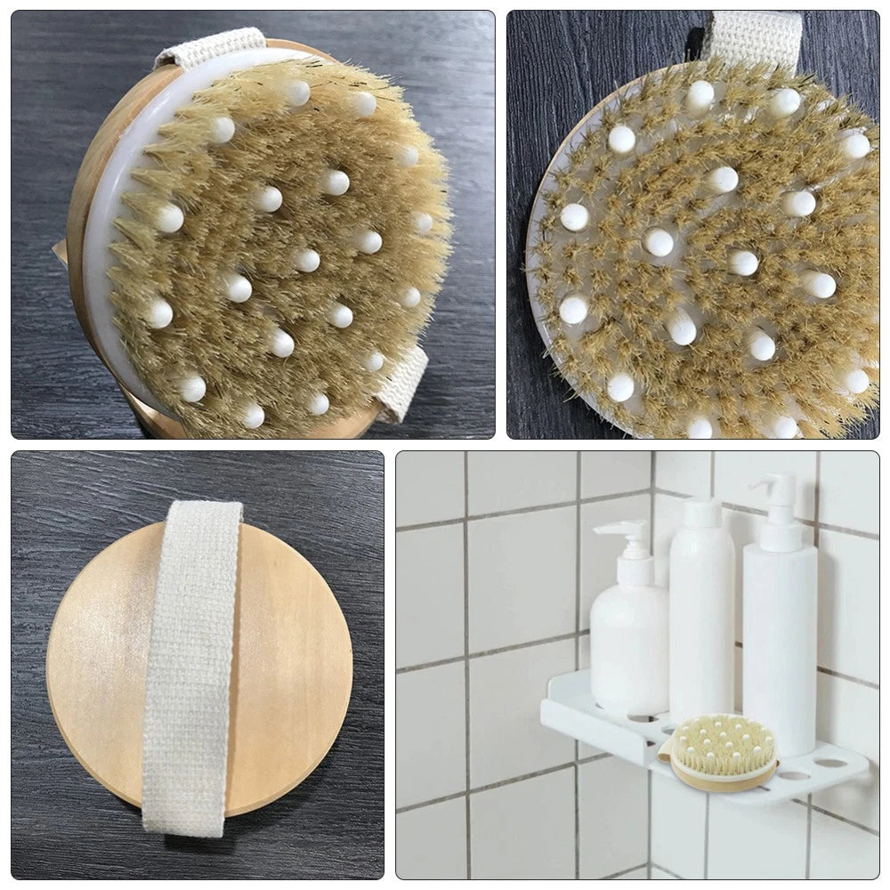 Bath Brush Back Exfoliator Shower Scrubber Bathing Tool Unisex Body