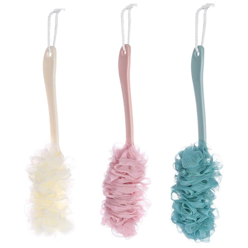 2x Back Scrubber for Shower Loofah Sponge Shower Brush Exfoliating & Long Handle