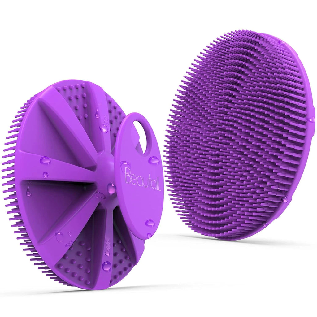 Silicone Body Scrubber Shower Bath Brush, More Hygienic than Traditional Loofah,