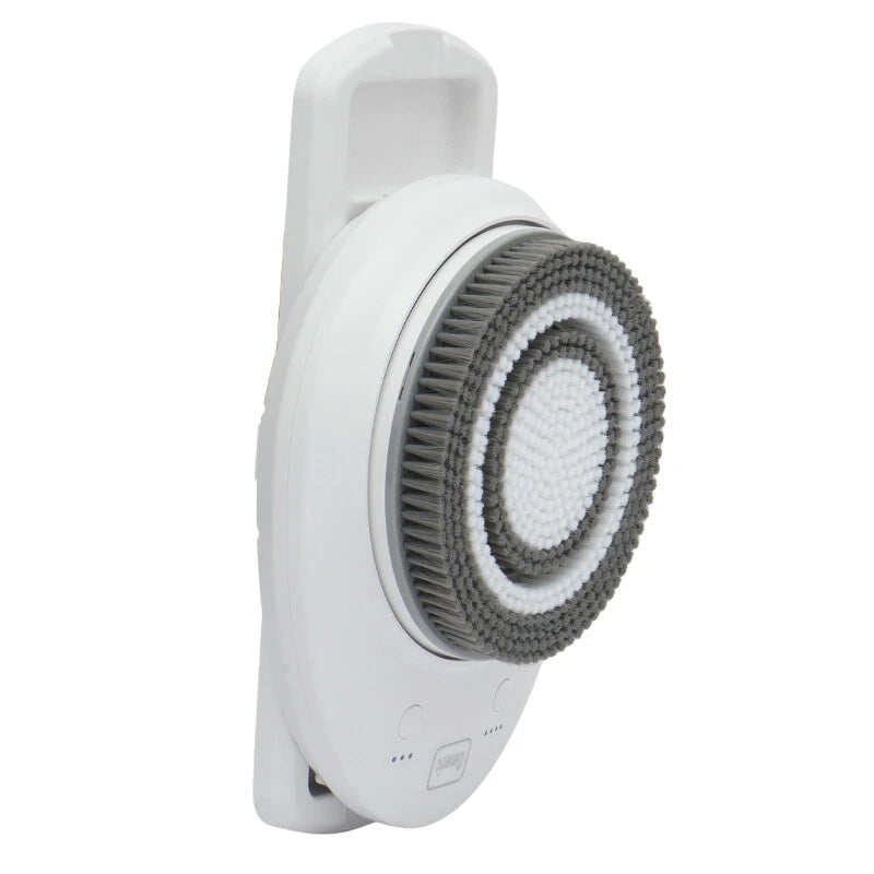 Electric Back Bath Brush Wall-mounted Intelligent Bathing Machine W/ Spare Brush