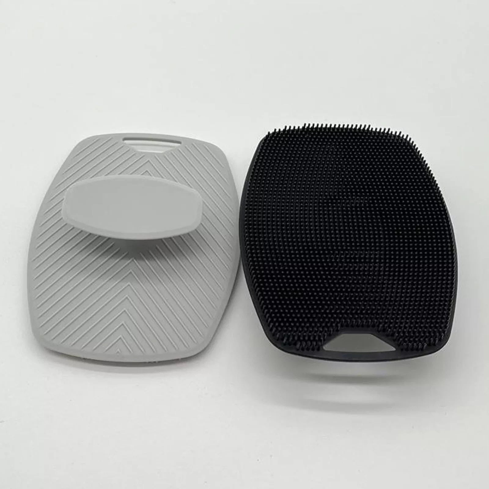 Silicone Body Shower Brush Scrubbers Flat Shower Brush Gentle Exfoliat UK