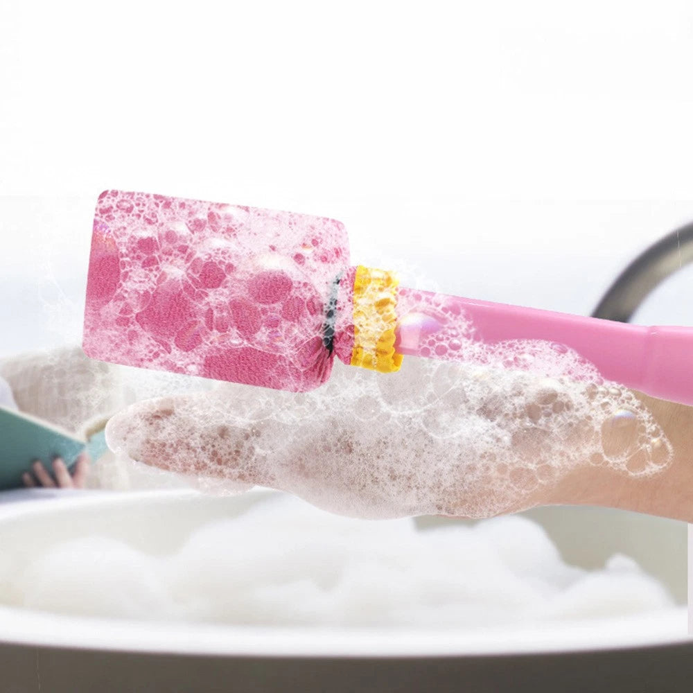 Long Handle Bath Brush Bathroom Shower Brush Random Color Exfoliating brush