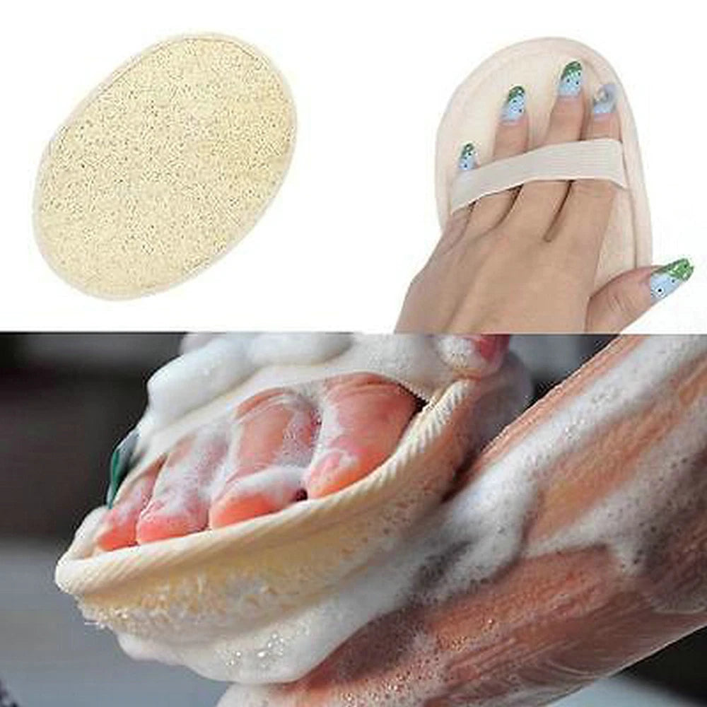 Loofah Luffa Bath Shower Sponge Body Natural Scrubber Exfoliator Washing Pad AU