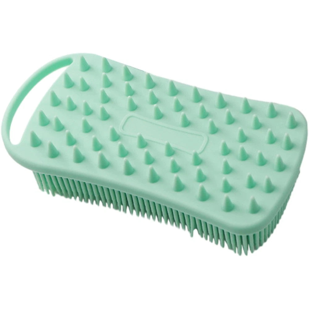 Silicone Body Scrubber Exfoliating Body Bath Brush Shower Brush Double Sided