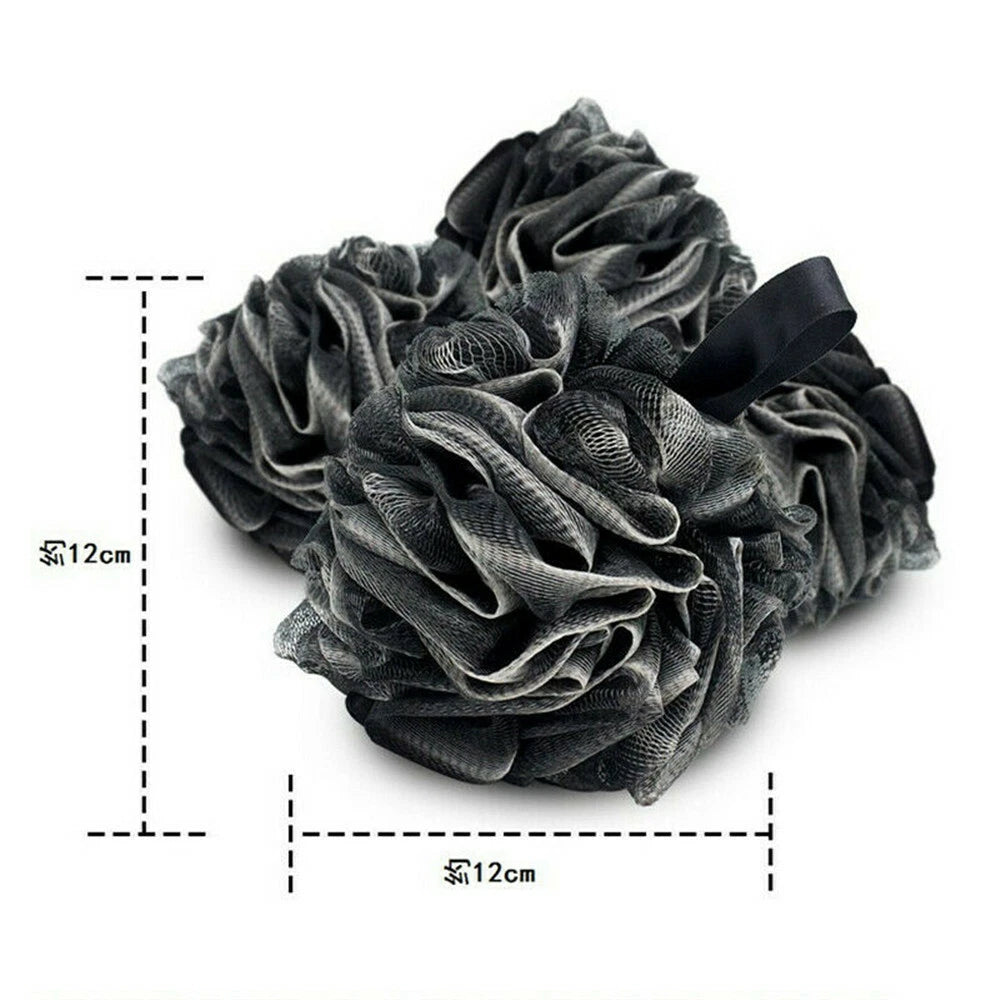 Large Bath Shower Scrub Exfoliating Body Brush Scrubber Sponge Ball Mesh Puff.'-