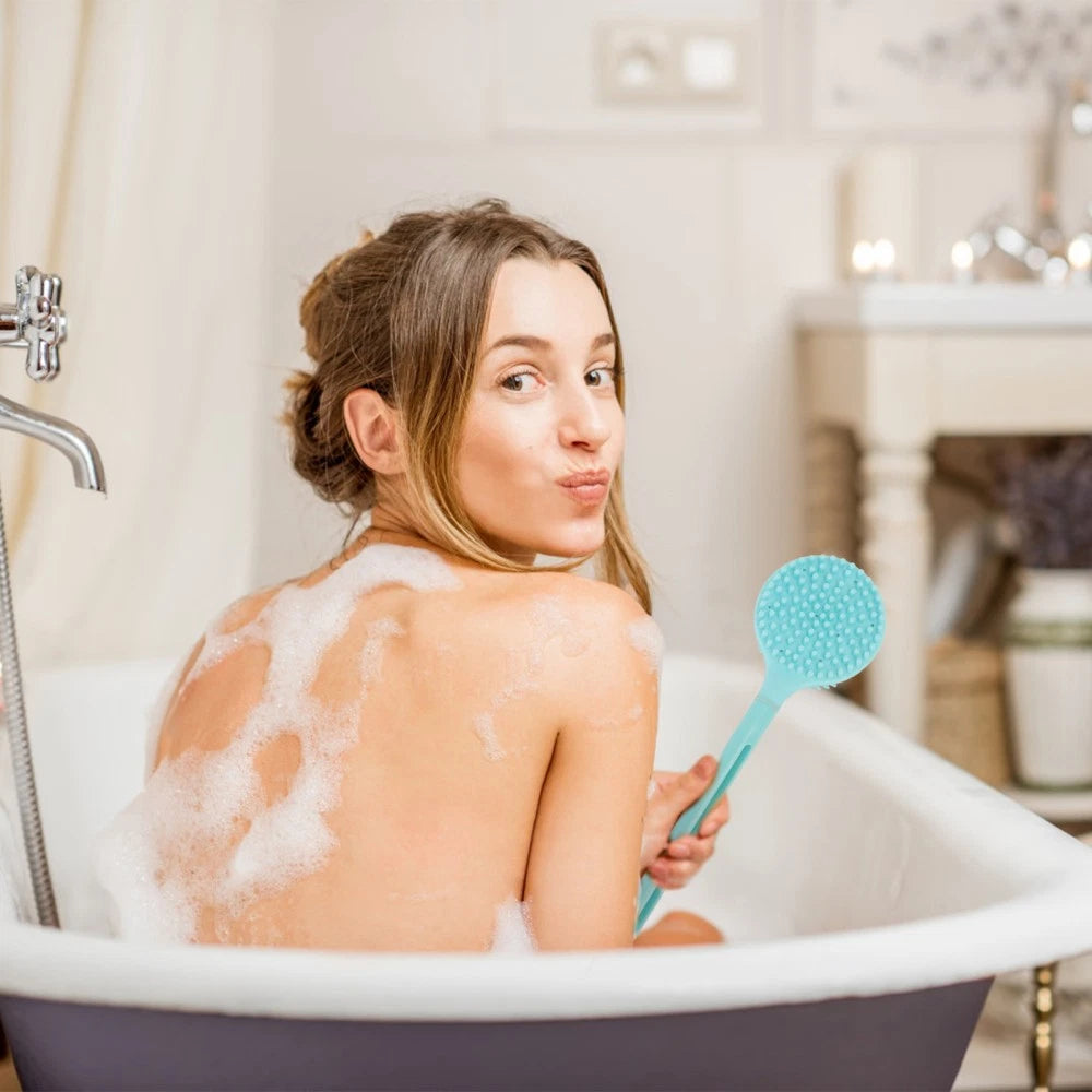 Bath Brush Man Body Exfoliating Tool Back Shower Scrubber Brushes for