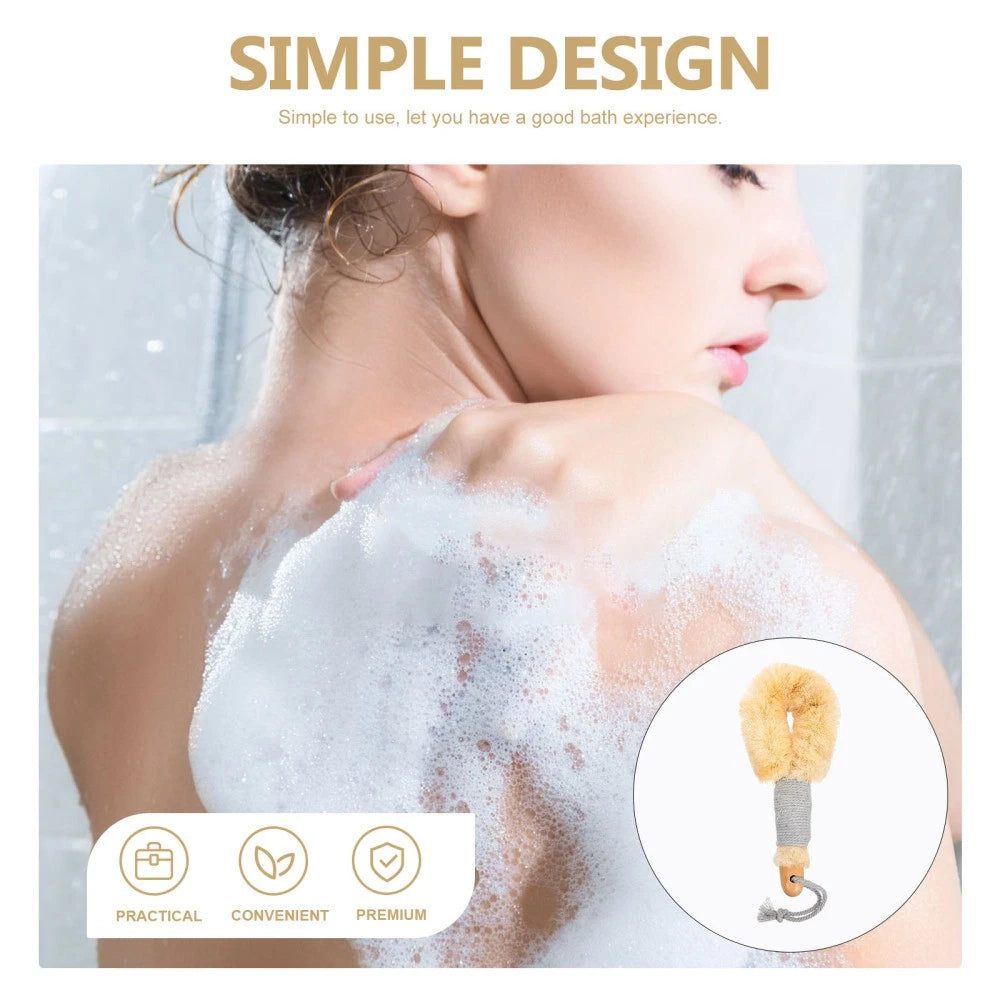 Back Brush Shower Bath Brush Back Scrubber Exfoliation Shower Brush Scrubber