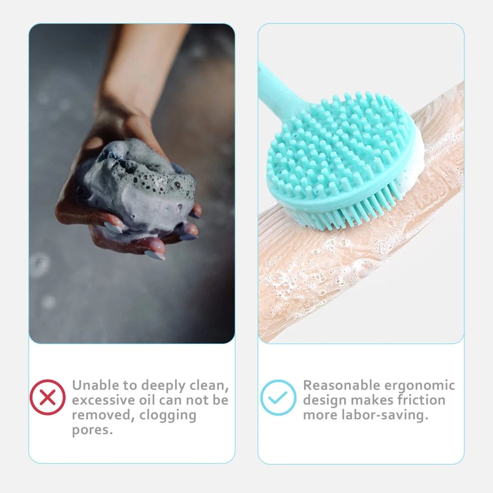 Bath Brush Man Body Exfoliating Tool Back Shower Scrubber Bathing Accessories