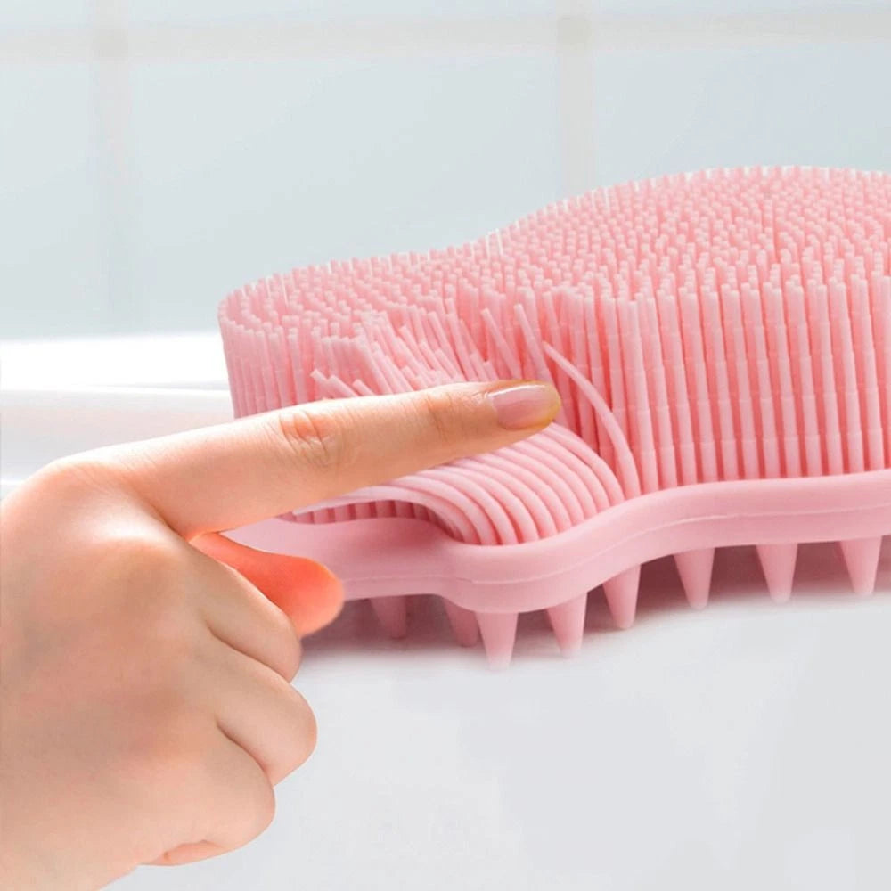 Lightweight Bath Brush Soft Exfoliating Brush Bath Scrubber  Skin Cleaning