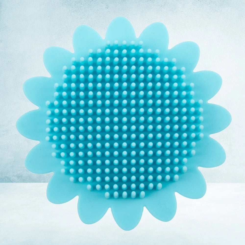 Shampoo Brush Durable Bath Brush for Baby Kids (Blue) baby hair brush