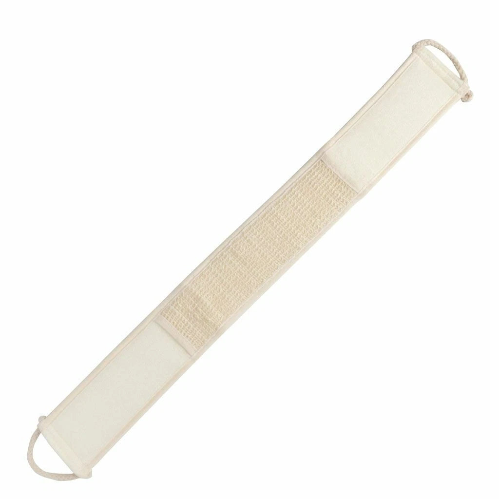 Exfoliating Back Scrubber Bath Shower Strap Loofah Spa Skin Brush Sponge Body US