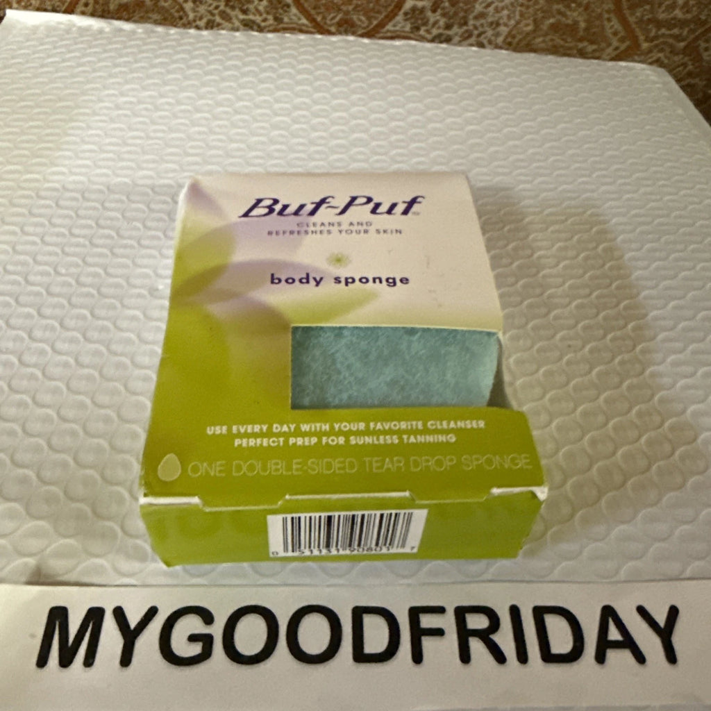 Buf-Puf Double-Sided Body Sponge
