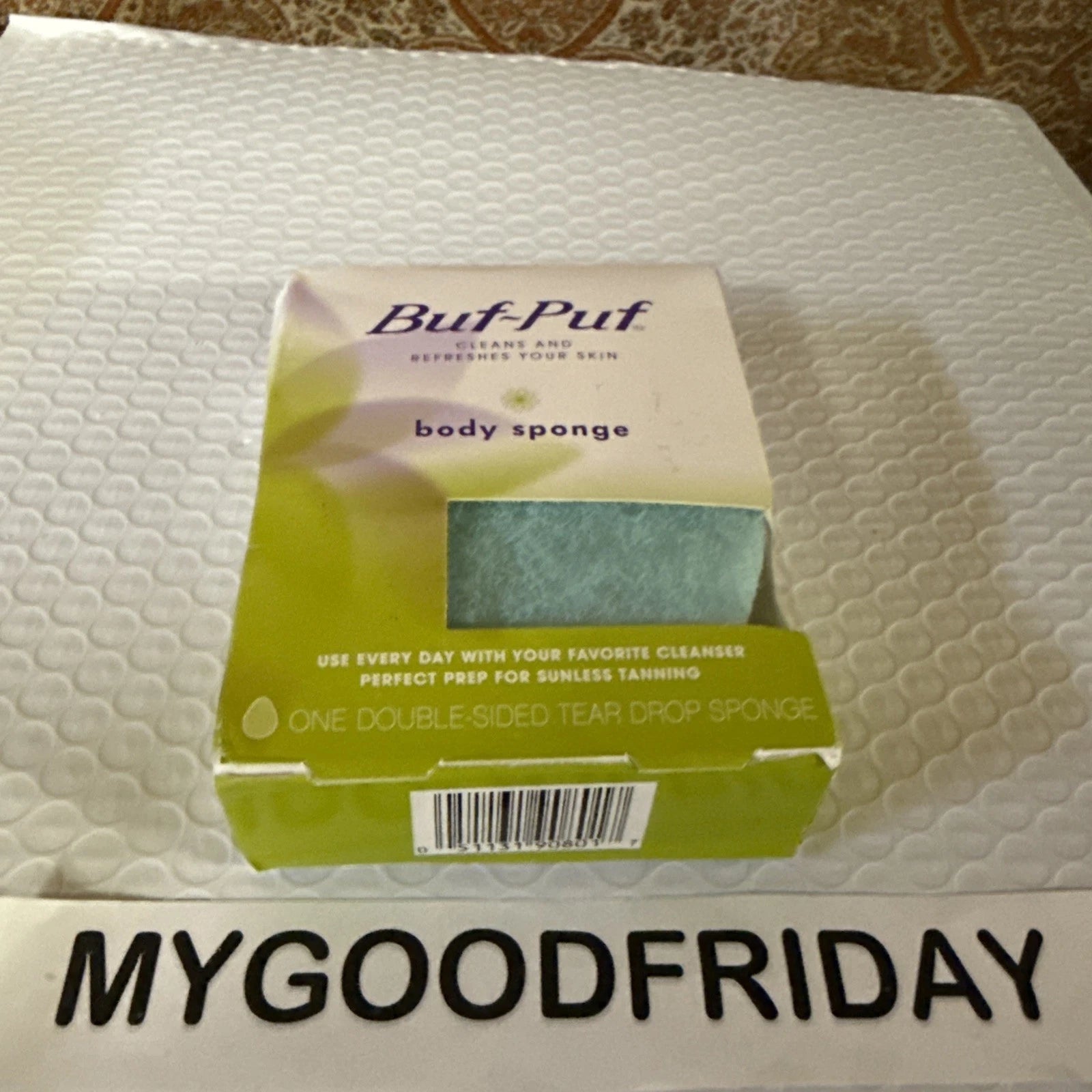 Buf-Puf Double-Sided Body Sponge