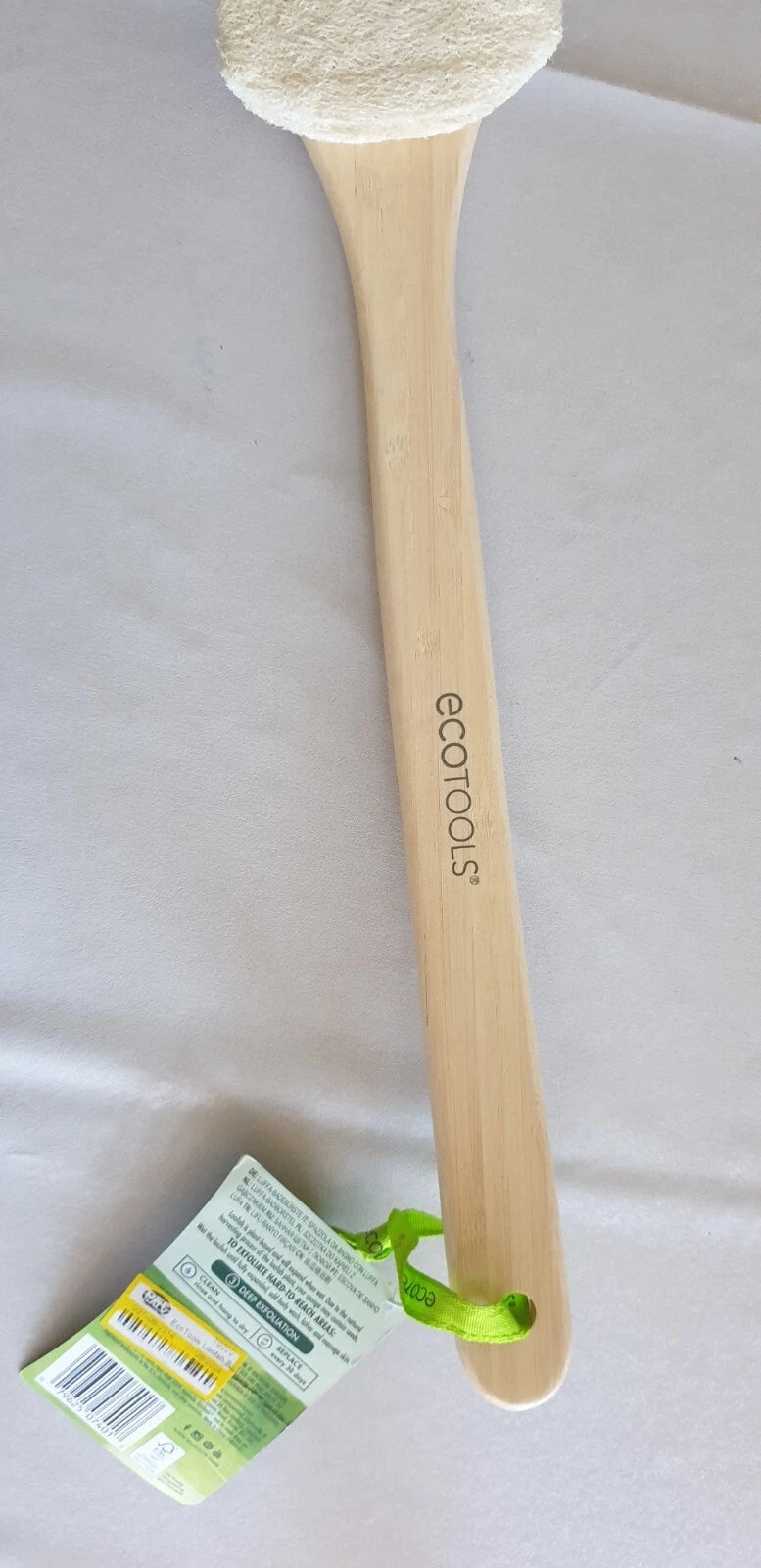 Ecotools Loofah Bath Brush, To Exfoliate Hard To Reach Areas