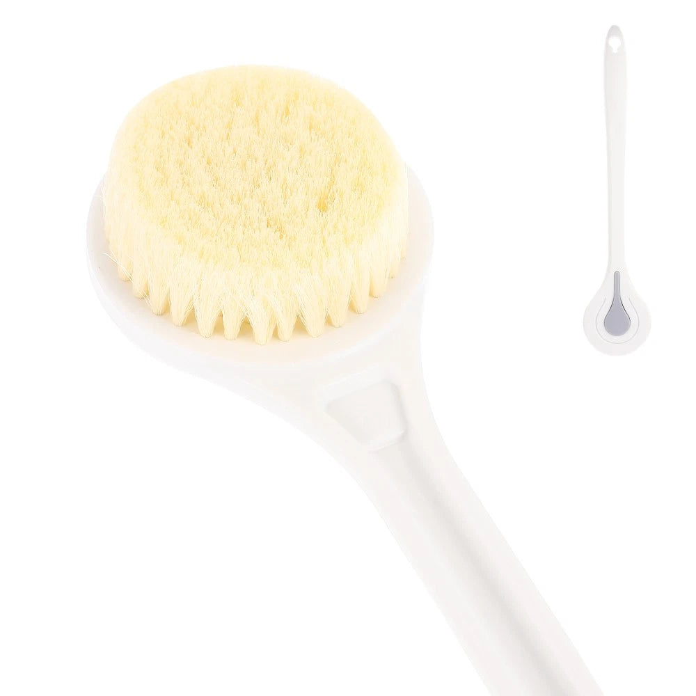 Back Scrubber Cozy Bristles Handle Bath Brush Shower Brush Bathing Supply