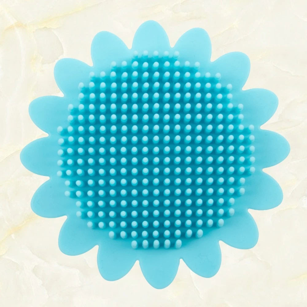 Shampoo Brush Durable Bath Brush for Baby Kids (Blue) baby hair brush