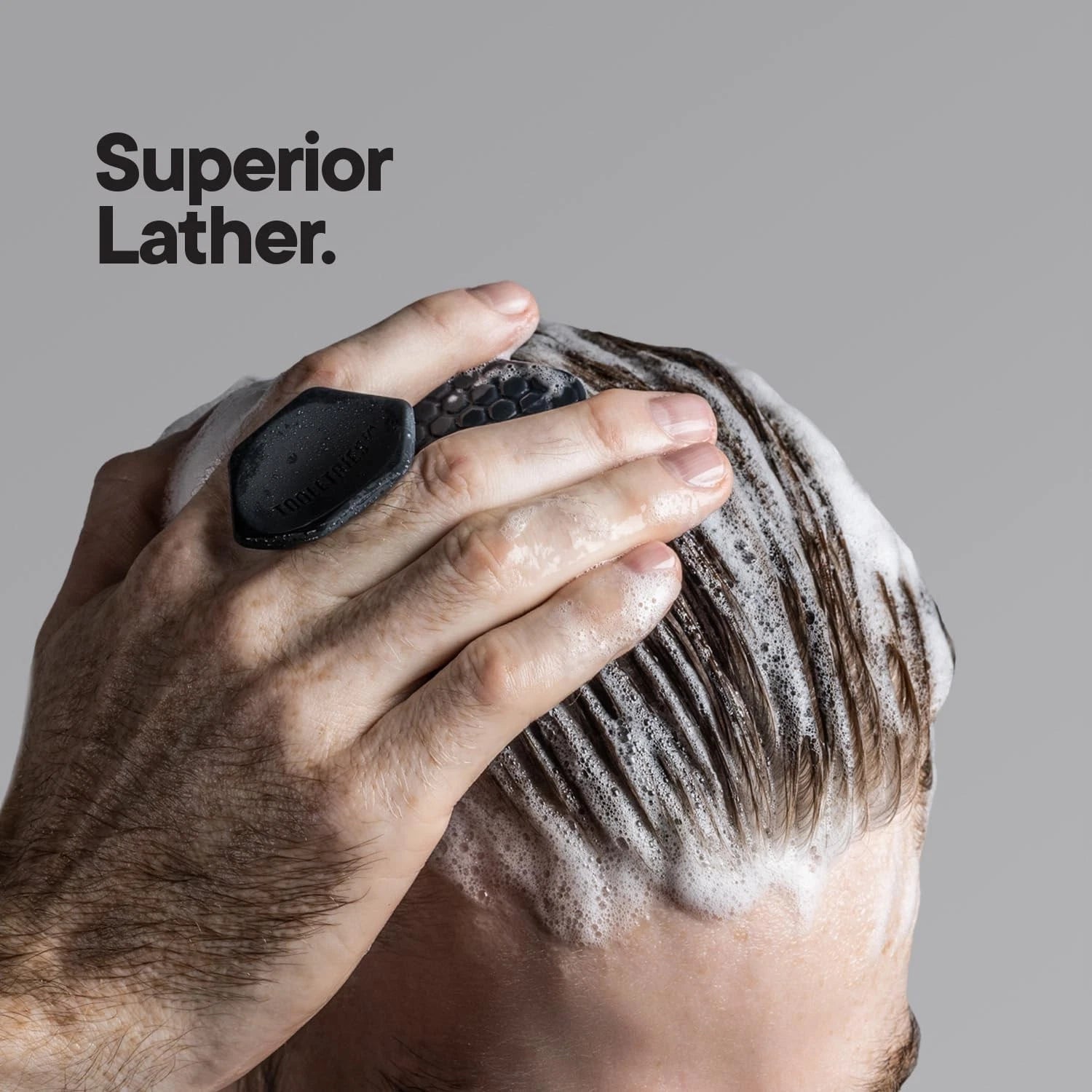 TOOLETRIES Scalp Scrubber - Silicone Exfoliating Hair Scrubber for Men, Bath ...