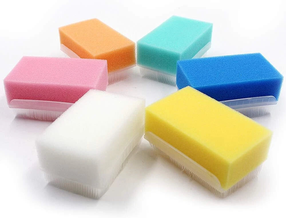 Reusable Sensory Brush, Surgical Brush, Nail Brush，Baby Bath Scrubber. (6 PCS)