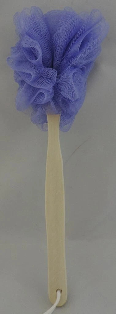 Loofah Bath Brush Shower Sponge Long Wood Handle Back Scrubber Body Exfoliating