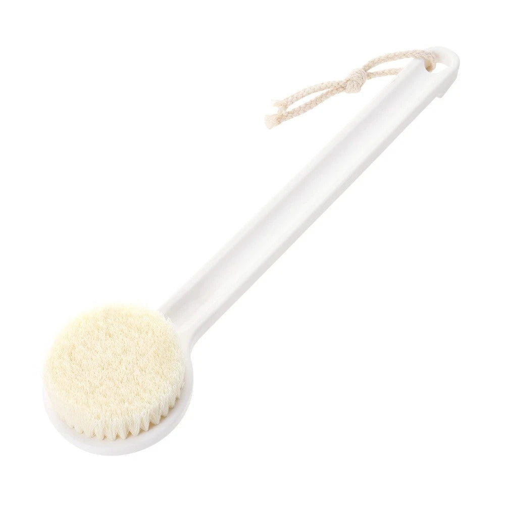 Long Handle Bath Scrubber Printed Body Brush Exfoliating Shower Brush ( )