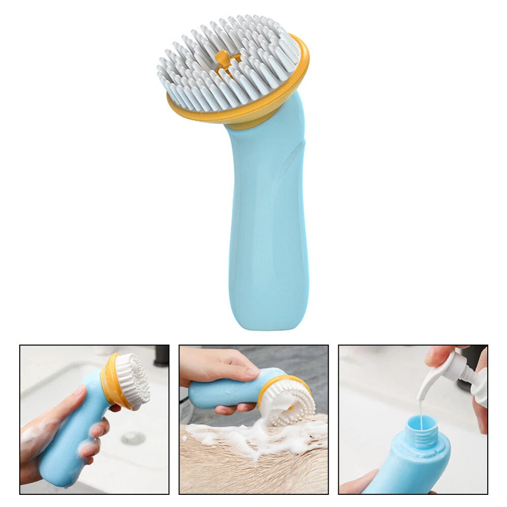 Pet Bath Brush Dog Massage Grooming Brushes for Dogs Wash Bathing Tool