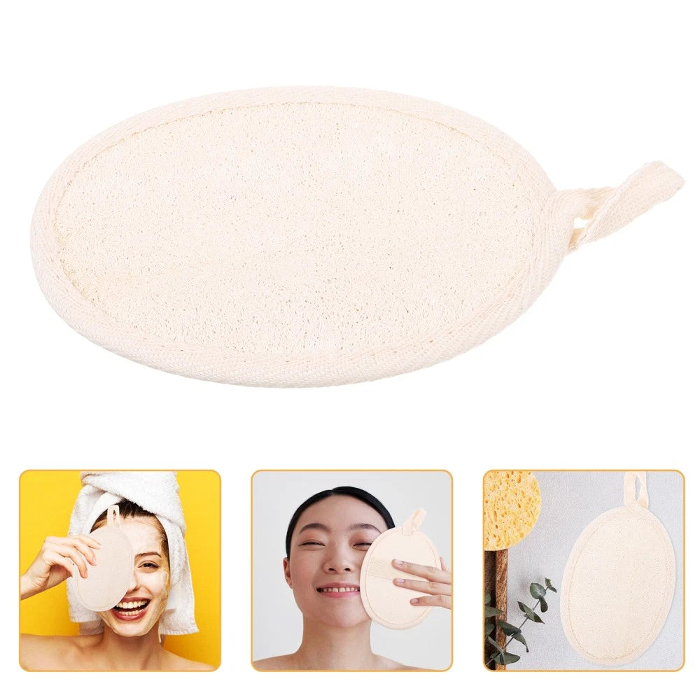 Exfoliating Loofah Shower Brush Bath Scrubber for Soft Skin Care Routine