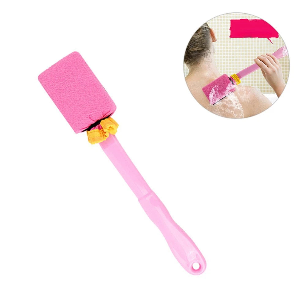 Long Handle Bath Brush Bathroom Shower Brush Random Color Massage bath brush