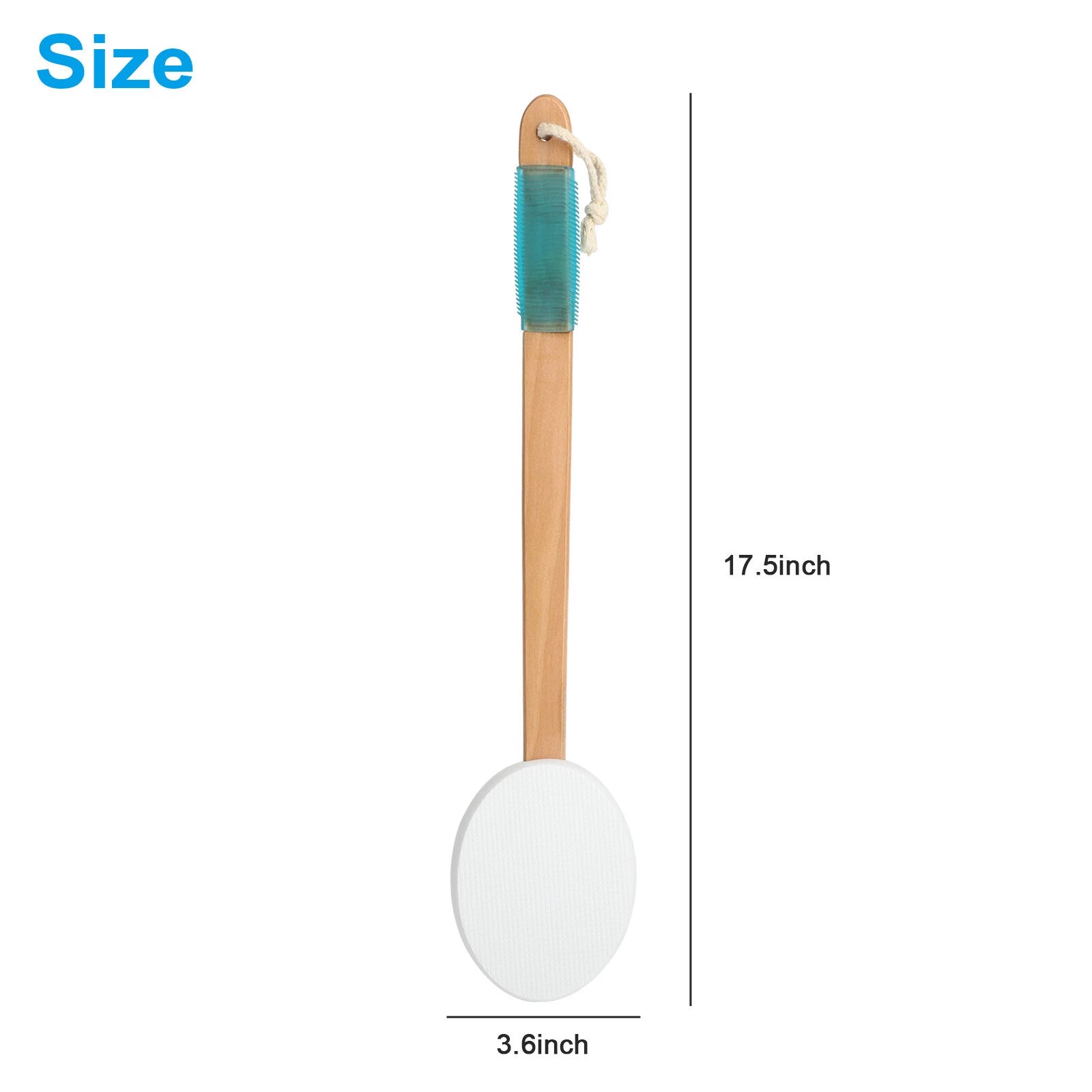 Back Lotion Applicator, for Body Skin Cream, Bath Brush with 3 Replaceable Pads