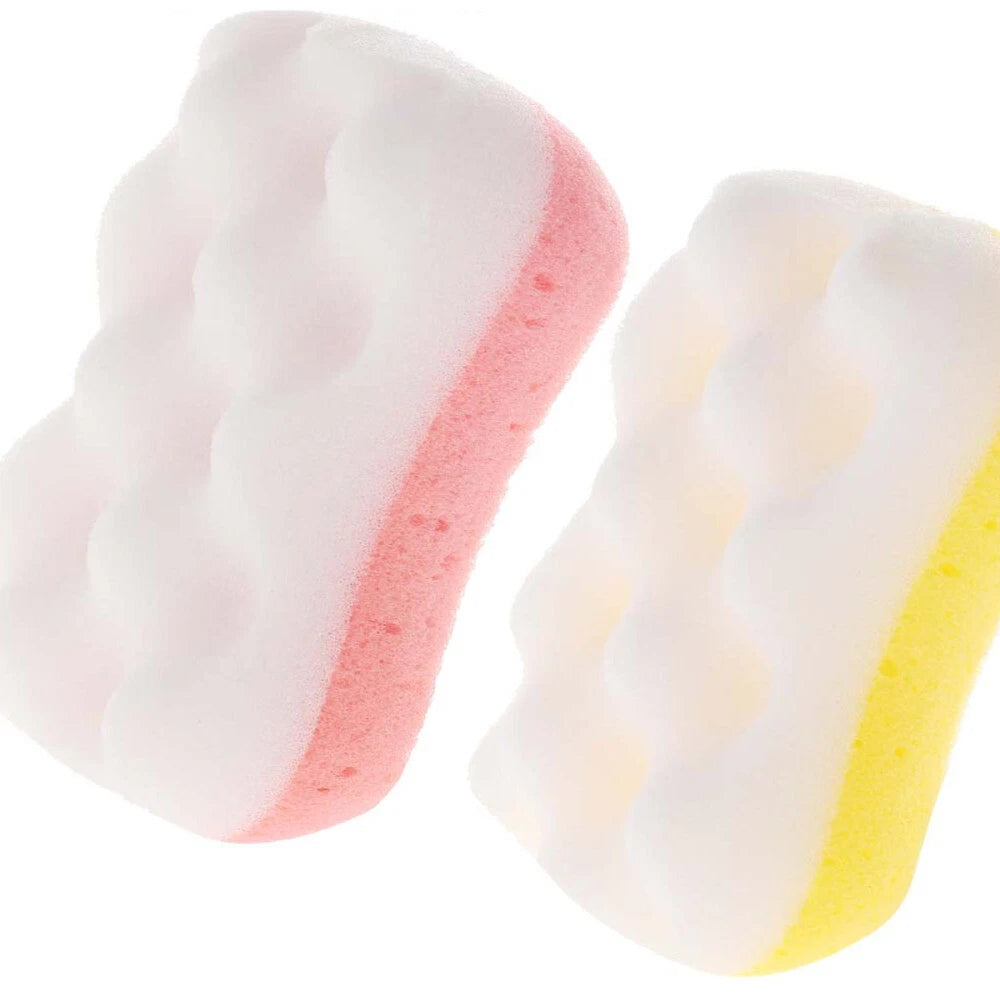 4pcs Bath Sponge Brushes Cleaning Loofah Sponge Bathing Sponge