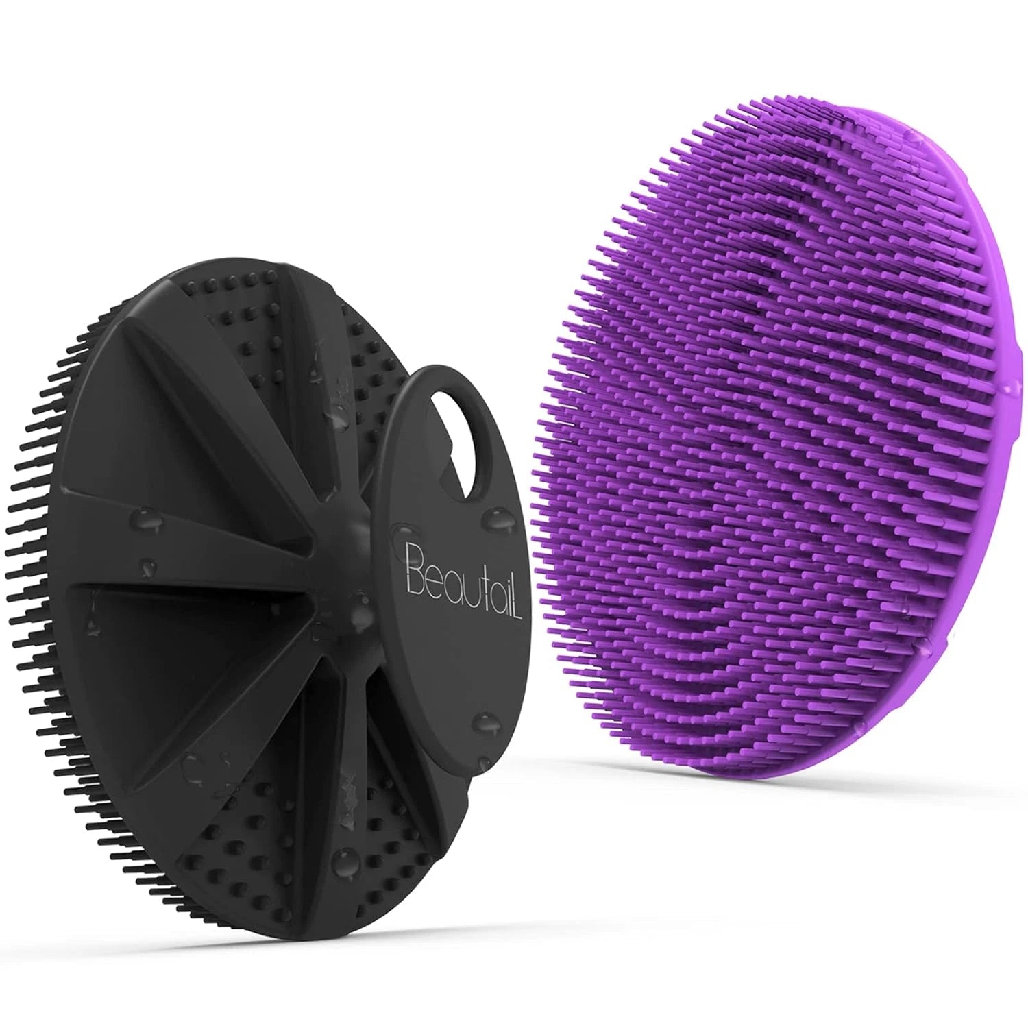 Silicone Body Scrubber Shower Bath Brush, More Hygienic than Traditional Loofah,