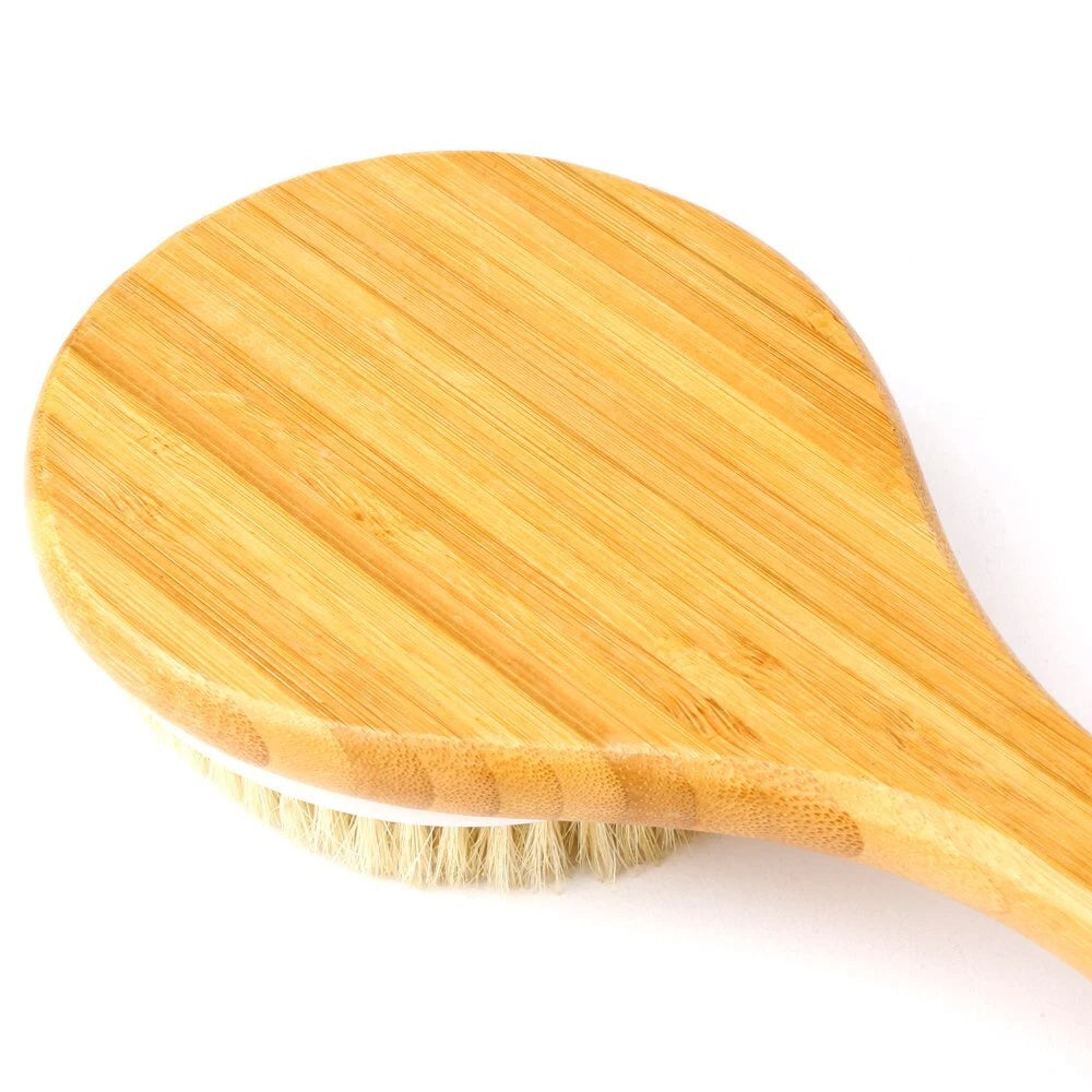 H&S Body and Back Scrubber Brush - Long Handle Bath and Shower Body Brusher -