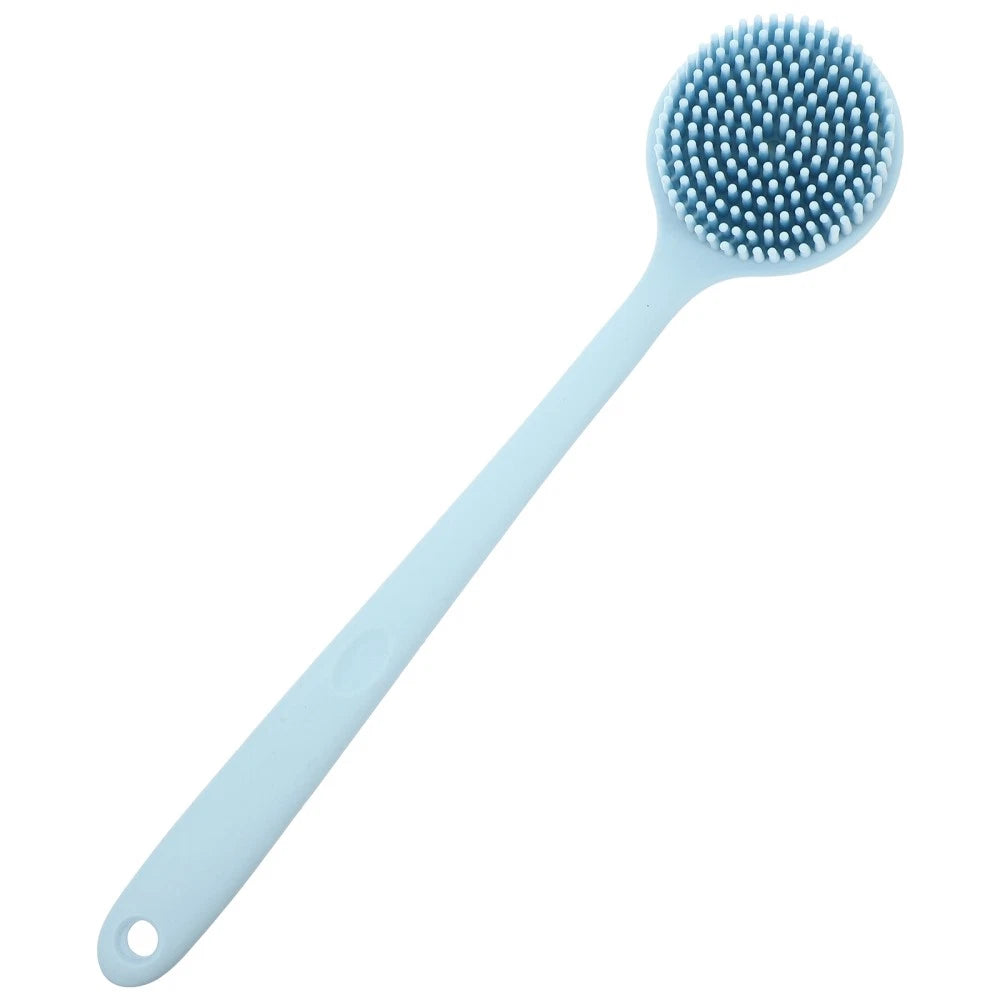 Silicone Bath Brush Back Scrubber for Shower Reusable Man Washer