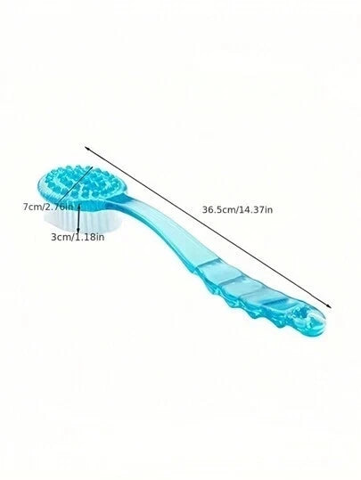 Long Handle Shower Body Bath Brush Skin Back Massage Scrubber Bathroom Tool