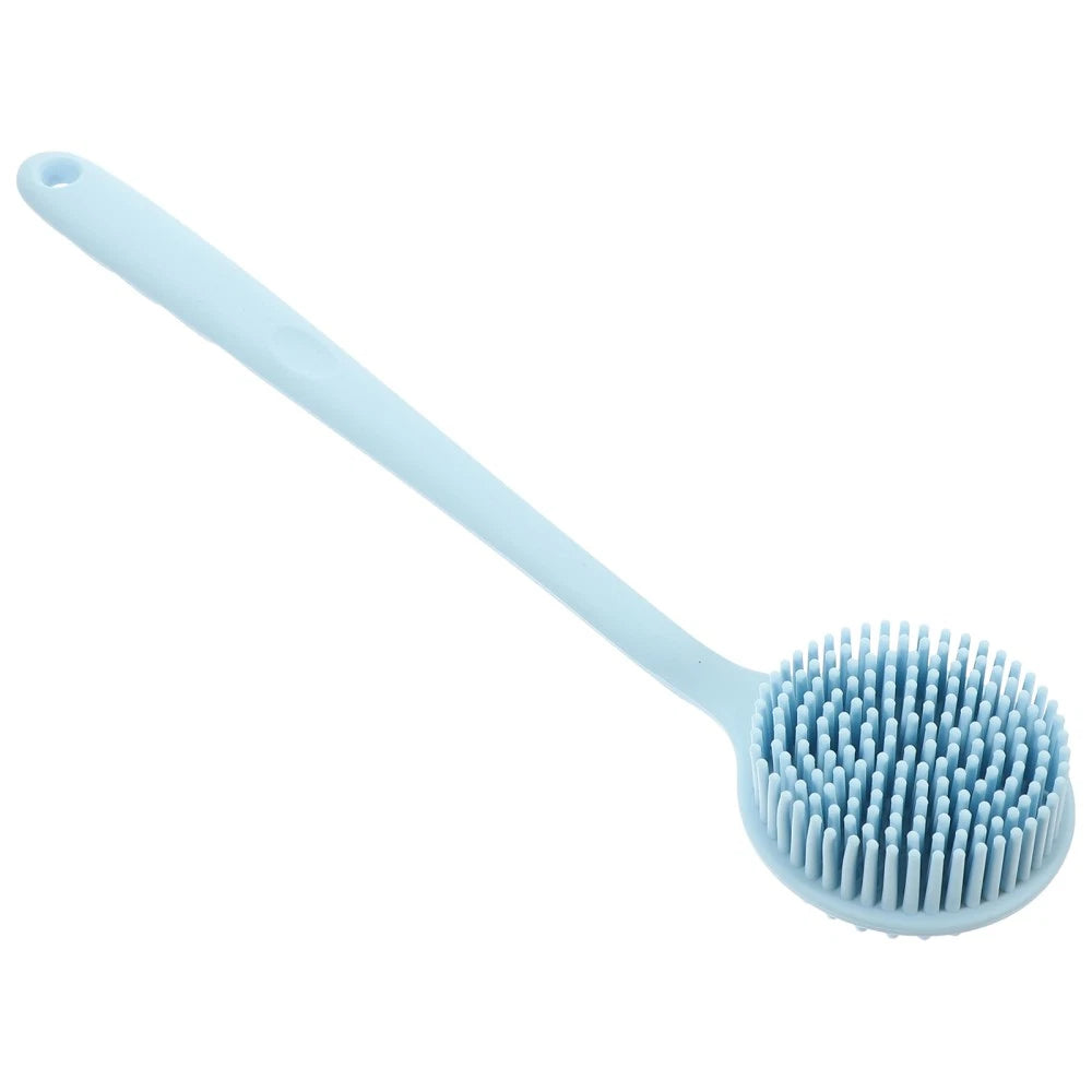 Silicone Bath Brush Back Scrubber for Shower Reusable Man Washer