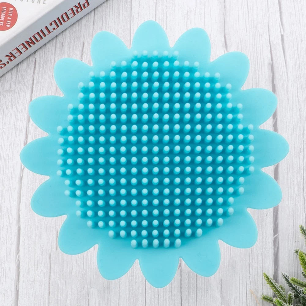 Shampoo Brush Durable Bath Brush for Baby Kids (Blue) baby hair brush
