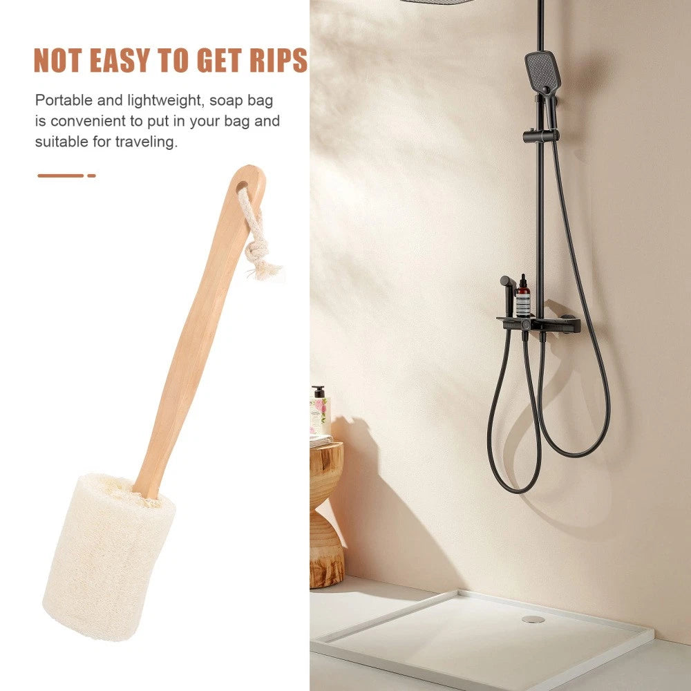 Loofah Shower Brush Bathroom Scrubbing Loofahs Scrubber for Body