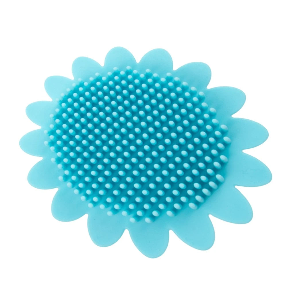Shampoo Brush Durable Bath Brush for Baby Kids (Blue) baby hair brush