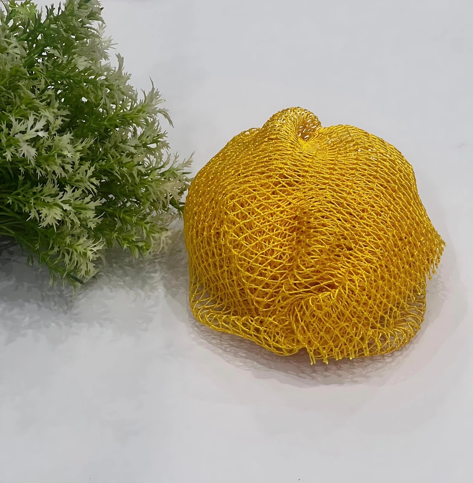Authentic African Exfoliating Net Sponge- Ethically Sourced from Nigeria
